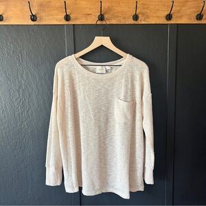 Anthropologie Maeve Lightweight Knit Sweater